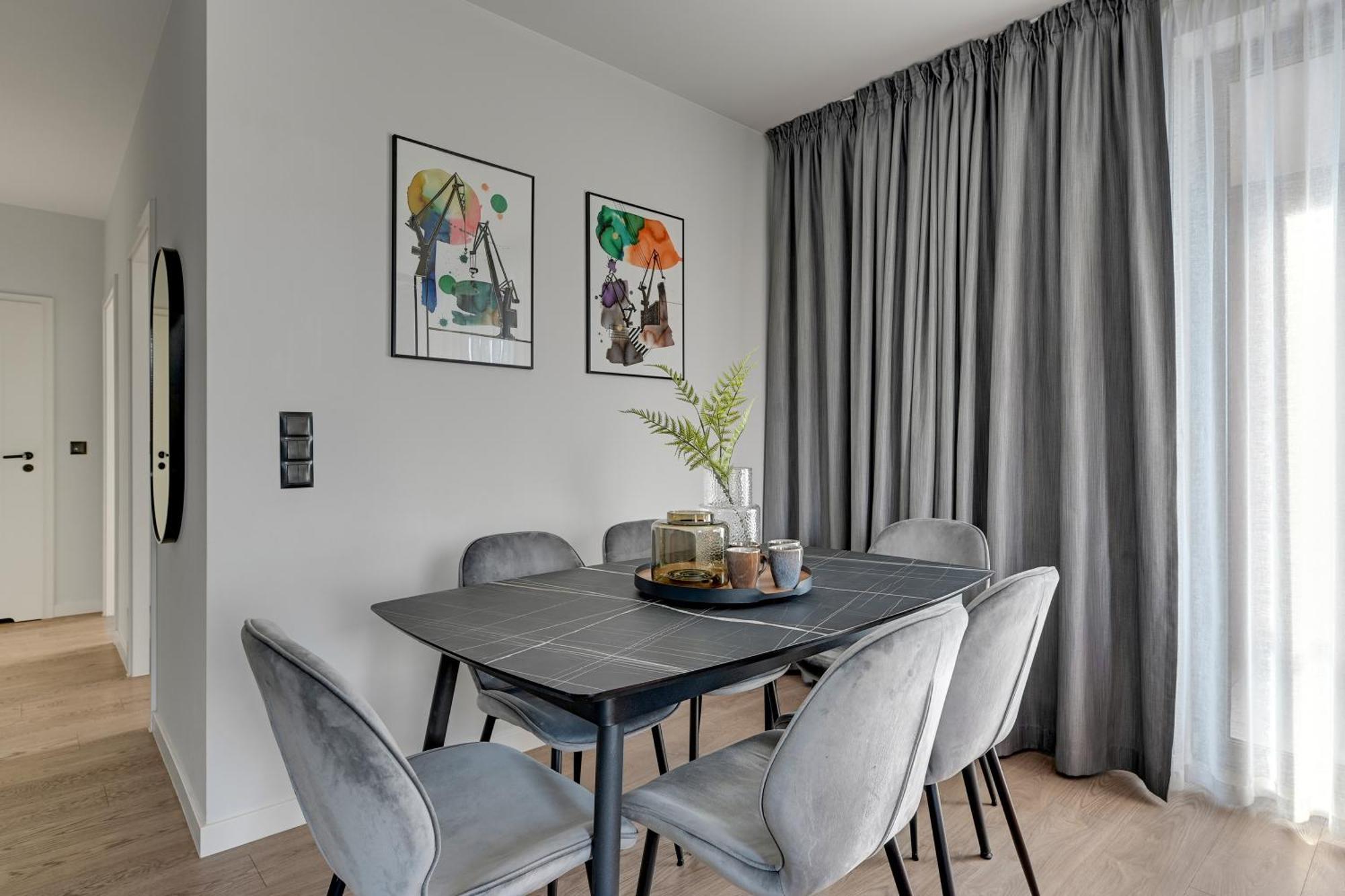 Scala 60K City Center Apartments With Parking By Lion Apartments Gdansk Exterior photo