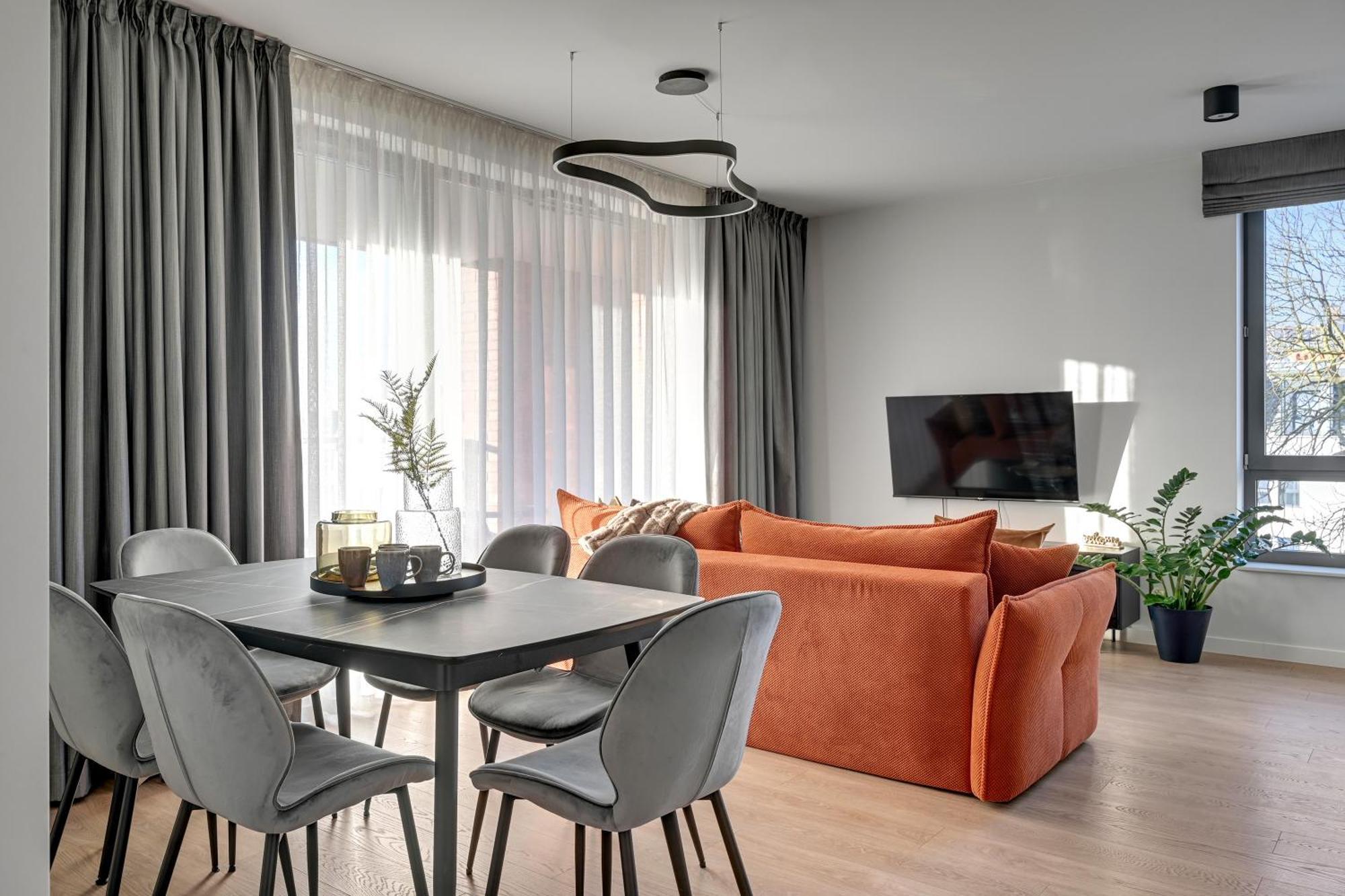 Scala 60K City Center Apartments With Parking By Lion Apartments Gdansk Exterior photo