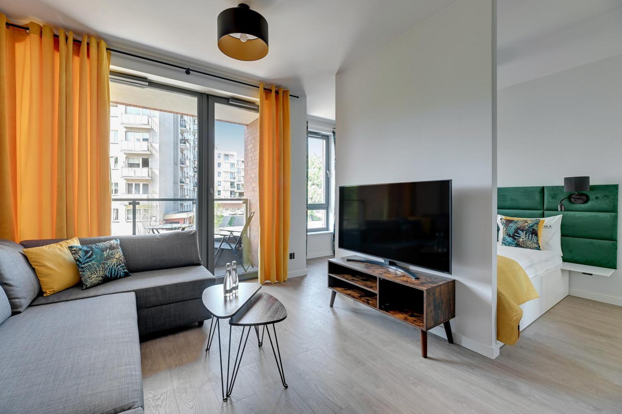 Scala 60K City Center Apartments With Parking By Lion Apartments Gdansk Exterior photo