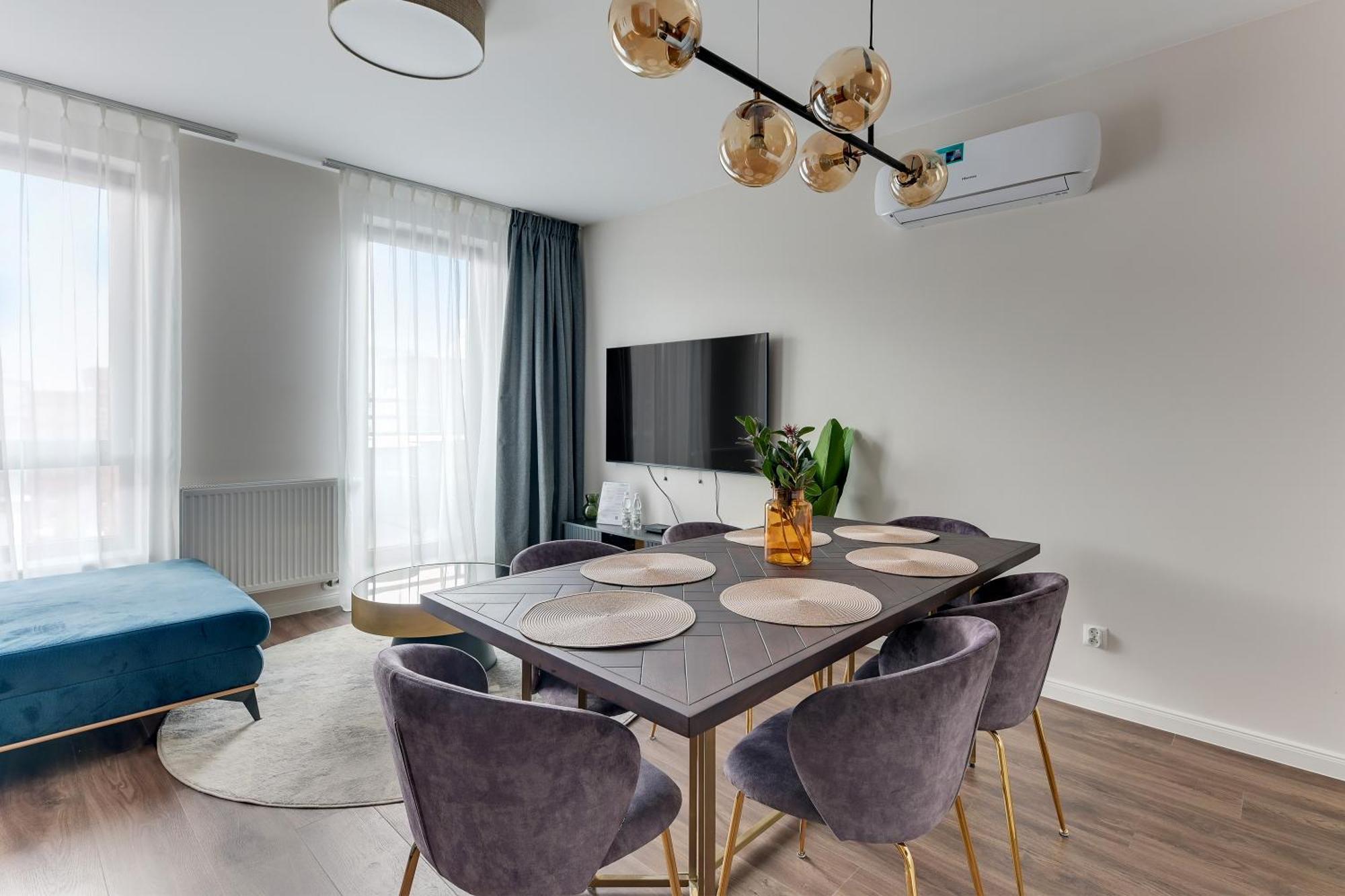 Scala 60K City Center Apartments With Parking By Lion Apartments Gdansk Exterior photo